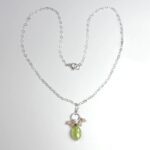 Green Jade and Rose Quartz Necklace