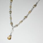 Swarovski Crystal & White Pearl Necklace