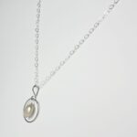 Freshwater Coin Pearl Pendant